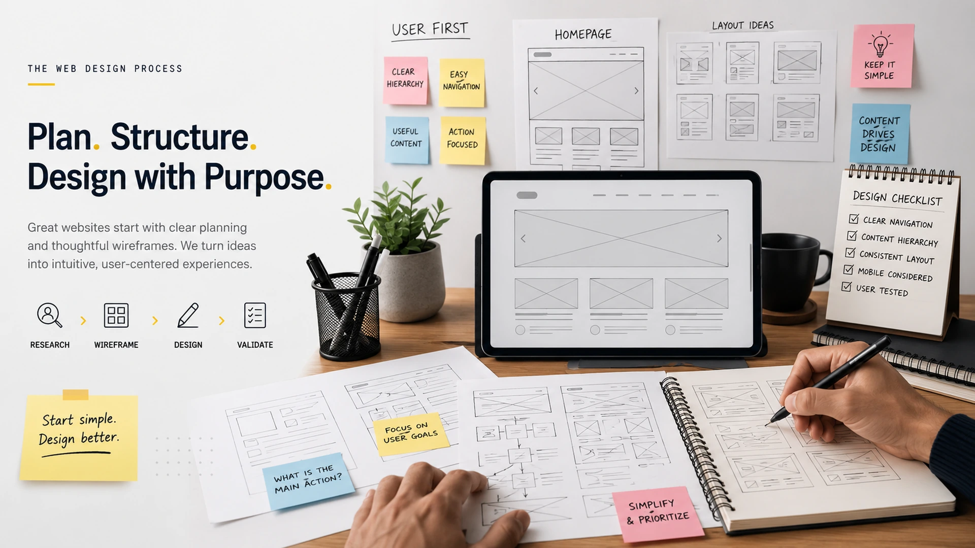 Planificación, estructura y diseño de soluciones digitales
